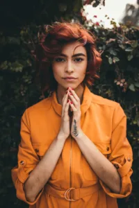 tinted hair