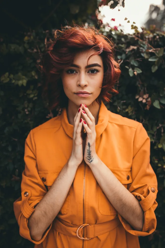 tinted hair
