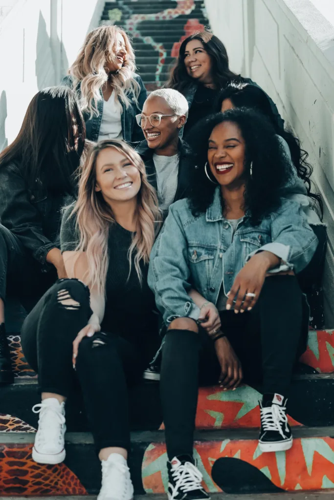 diverse, women, hair type,