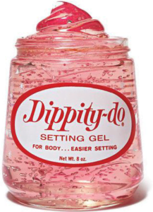 dippity do, perform control Styling Gel, silicone free