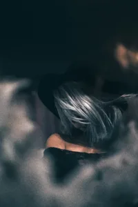 gray hair, grey hair